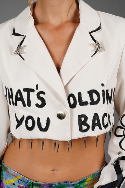 Blazer crop  “Dreams“